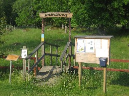 Starten till hembygdsleden i Landeryds Hembygdspark